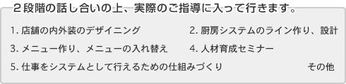 実際のご指導に入ります